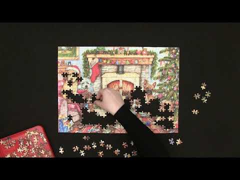 Christmas Puppies 500 Piece Puzzle Falcon de luxe 11310