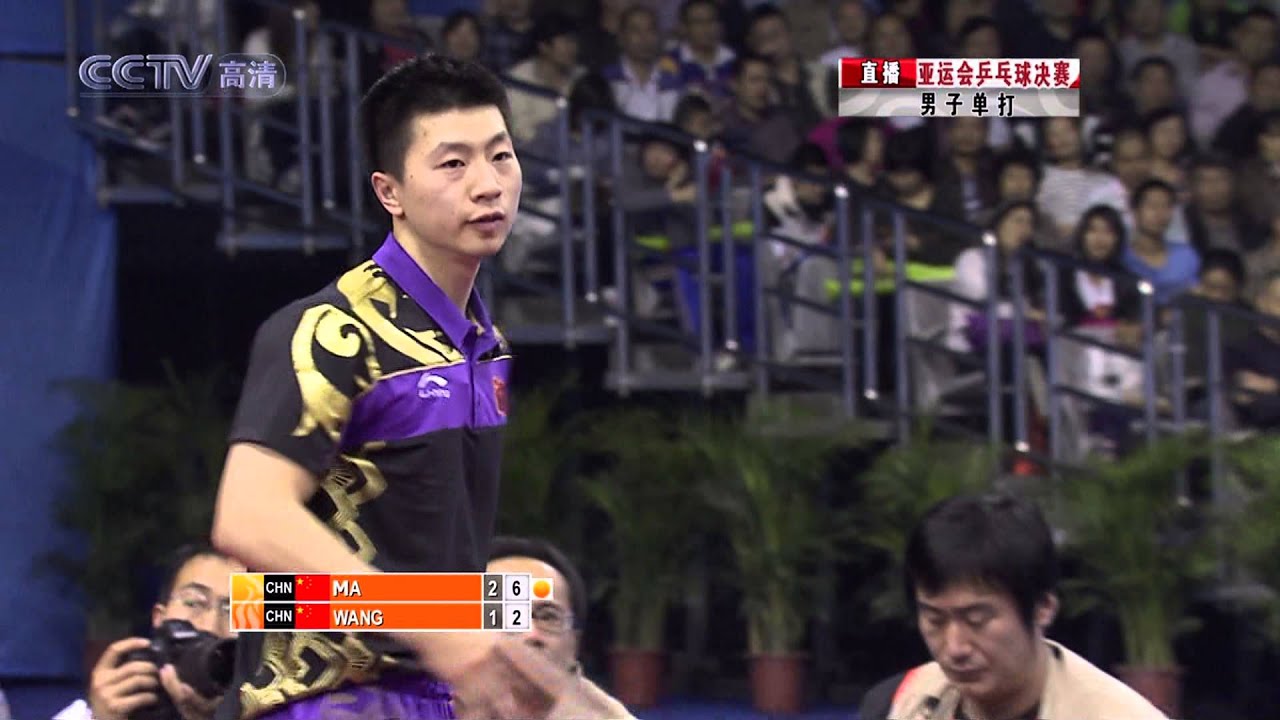 2010 Asian Games (ms-final) MA Long Vs WANG Hao [Full Match|HD1080p]