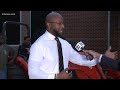 Bibb County Superintendent Dan Simms talks back to school on the first day of the school year
