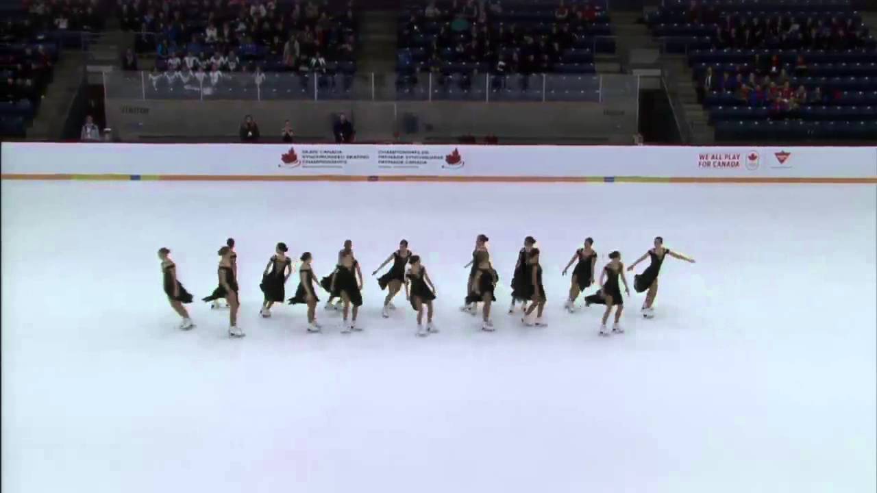 Synchronicity Intermediate: 2014 Skate Canada Synchronized Skating Championships