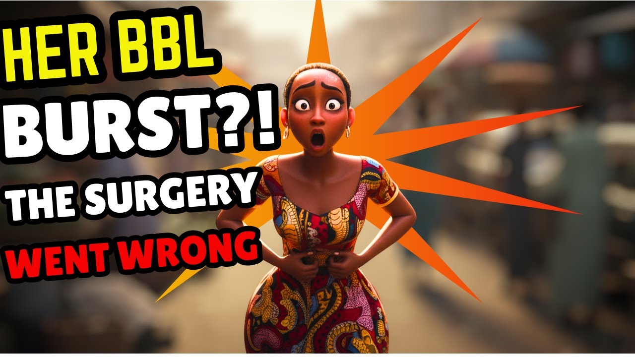 HER BBL BURST?! The Surgery That Went Terribly Wrong | African folktale