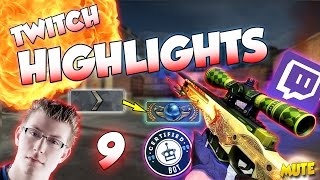 CS:GO - TWITCH HIGHLIGHTS #9 - GOD DEVIL! (rip)