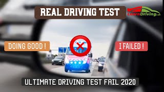 Ultimate driving test fail - real Driving test fail compilation!