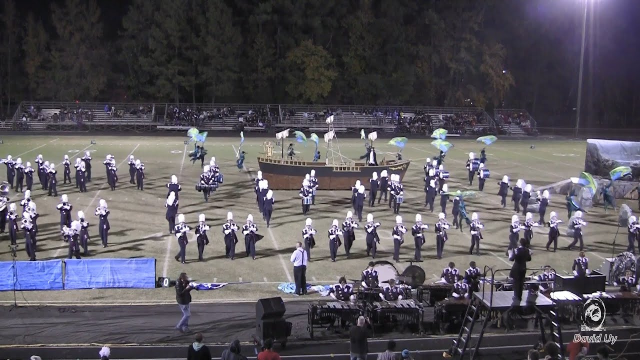 Apex Friendship High School Marching Band at Cary High School 10/29