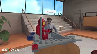 Lego In Aryzon.world No-Code Xr Platform