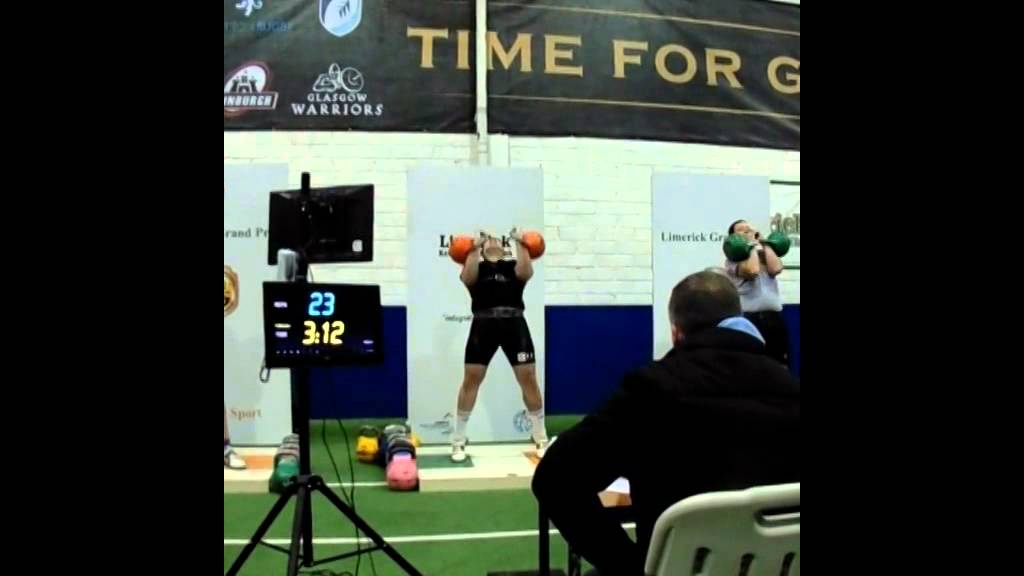 Portugal Kettlebell Club Limerick Grand Prix 2014 Eduardo Fonseca