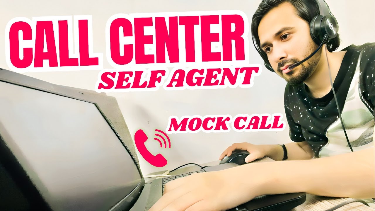 Call Center Self Agent Job | Live Mock Call | Call Center In Aca ...