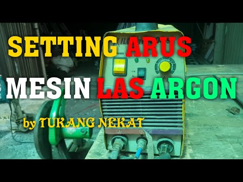 Argon welding technique for self-taught beginners - setting the current of the welding machine
