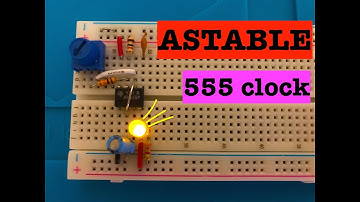 555 timer Circuit - ASTABLE - Tutorial