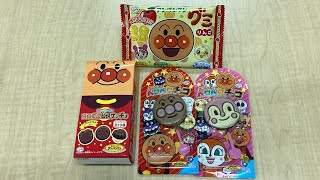 I bought Anpanman sweets at a convenience store
