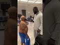 Queenzflip runs down on wwe star omos at the airport 