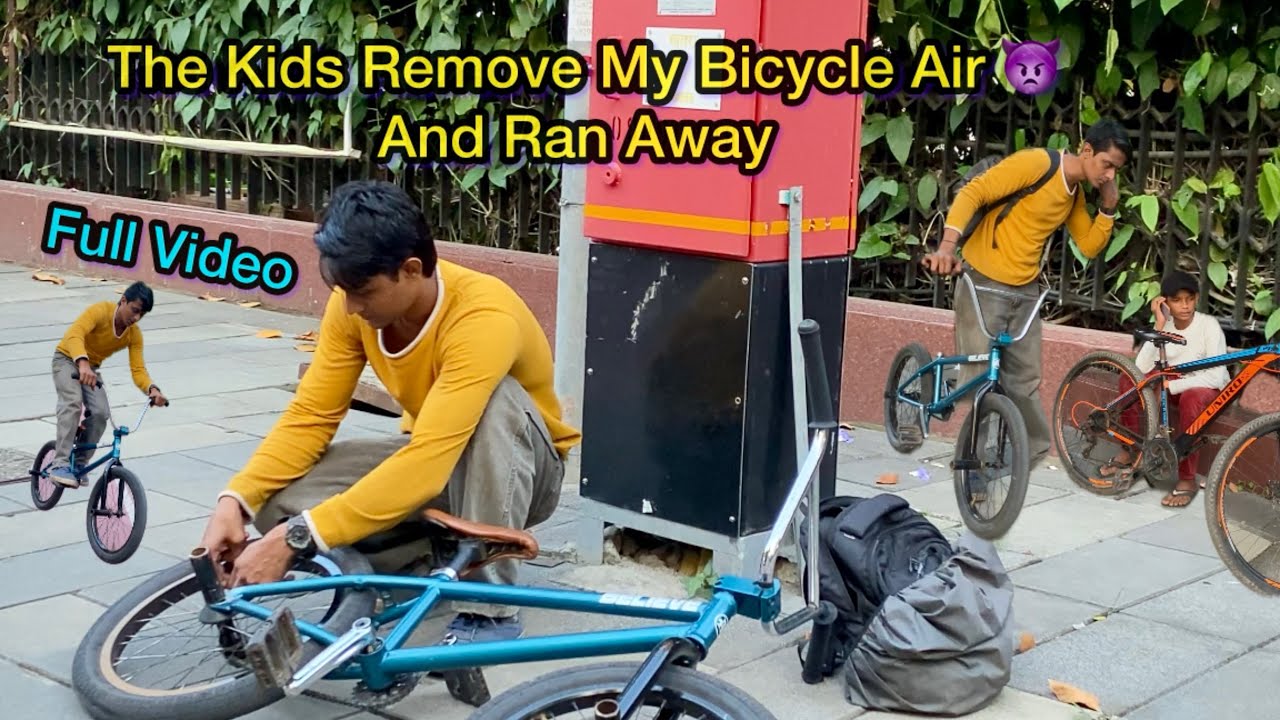 Akram Rider I Did Not Perform Stunts,The Kid Removed The Air From My Bicycle😒Full ...