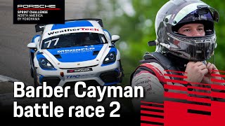 Barber Motorsports Park- Porsche Sprint Challenge North America Cayman Race 2
