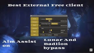 MINECRAFT BEST FREE EXTERNAL CLIENT  2021 | AIMASIST ON LUNAR 