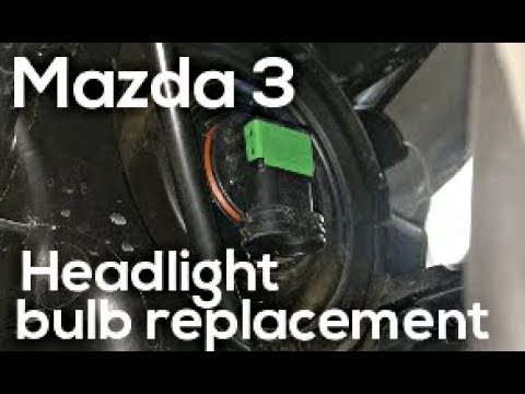 Headlight bulb replacement - Mazda 3 &rsquo;17-&rsquo;18