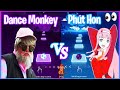 Dance Monkey Song VS Phao 2 Phut Hon TikTok Song - Tiles Hop EDM RUSH!