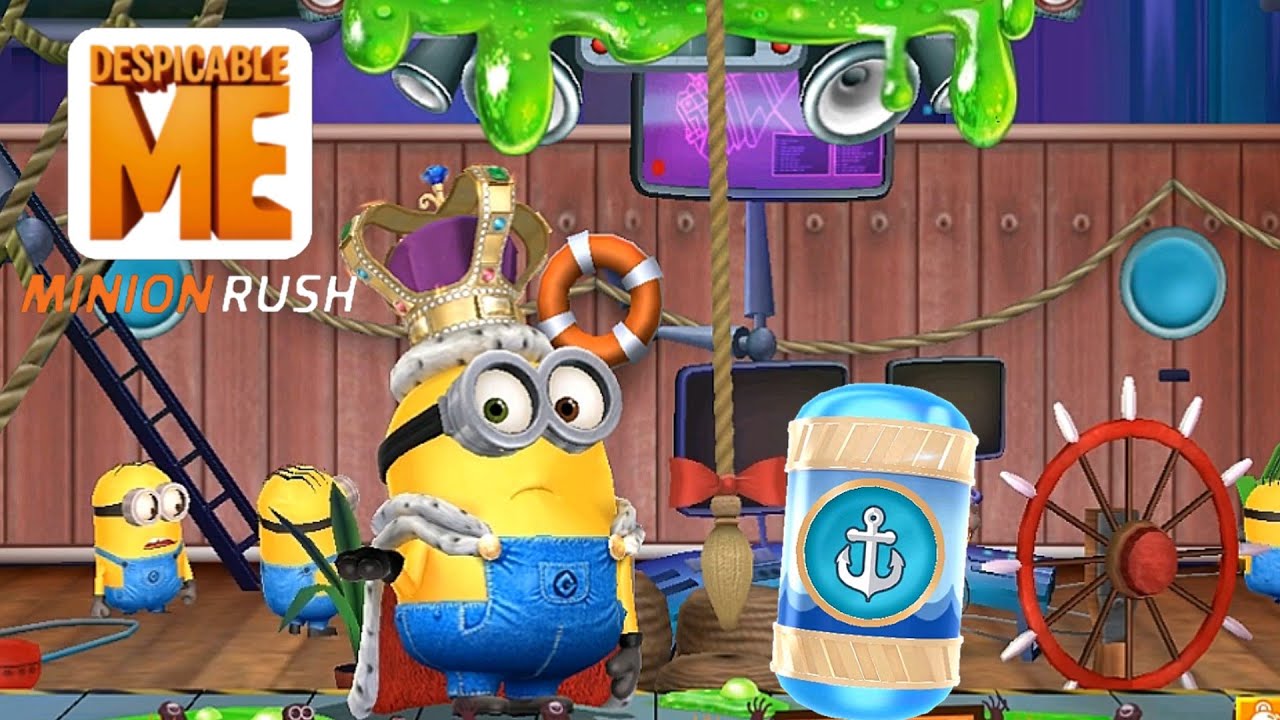Minion rush King Bob Minion Regatta fullscreen gameplay walkthrough