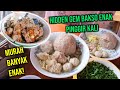 HIDDEN GEM, BAKSO 10 RIBUAN ENAK FULL DAGING DI PINGGIR KALI!