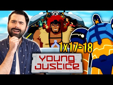 YOUNG JUSTICE Episode 17 and 18 REACTION! DISORDERED and SECRETS