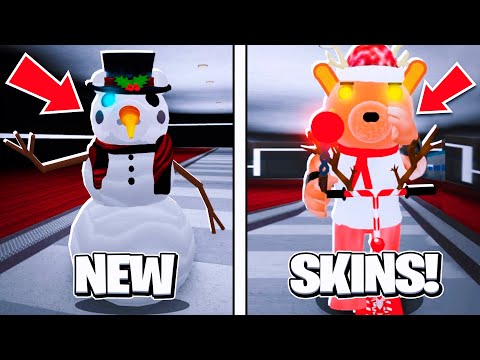 🐷 PIGGY WINTER HOLIDAY SKIN SECRETA e HISTÓRIA de NATAL 🎄 Roblox 