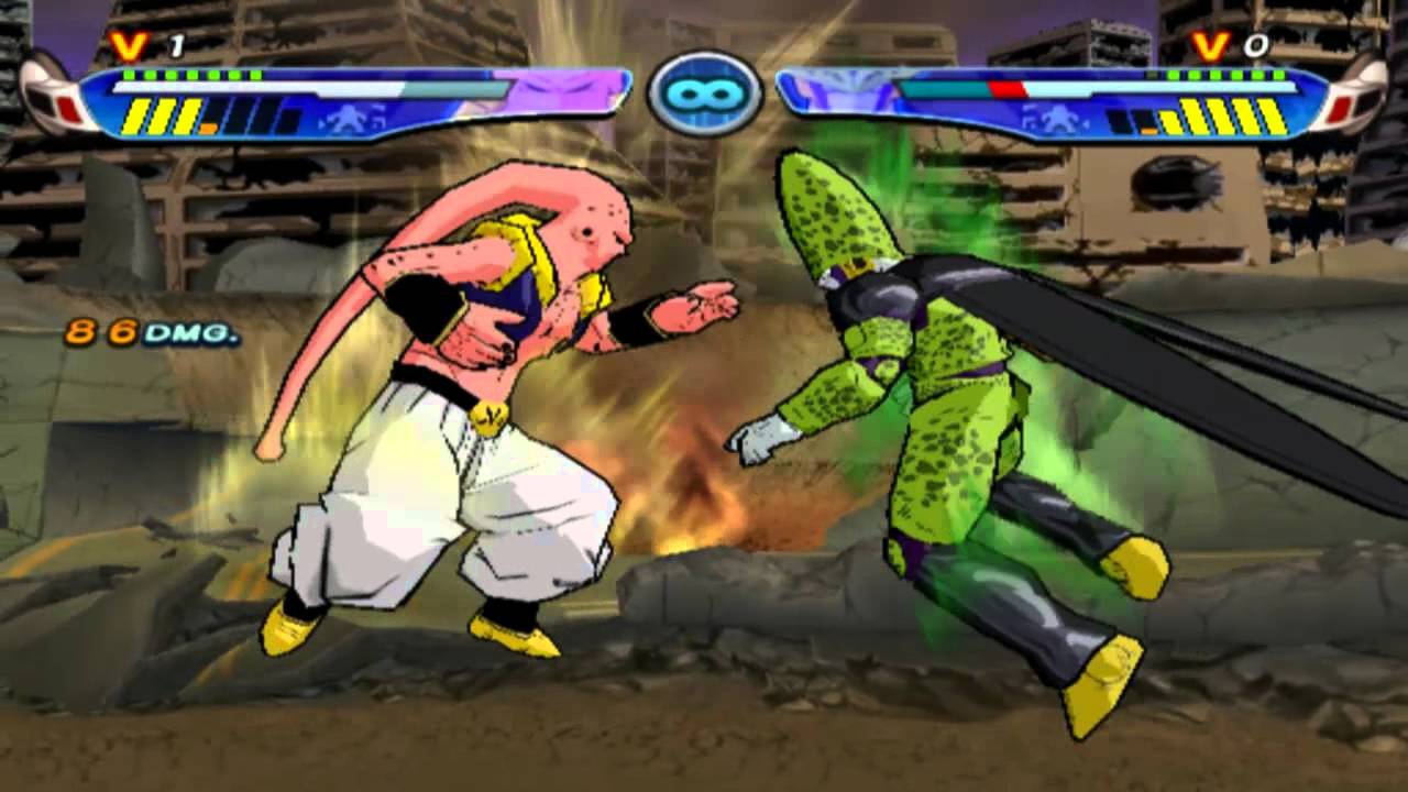DBZ Budokai 3 Cell VS Super Buu