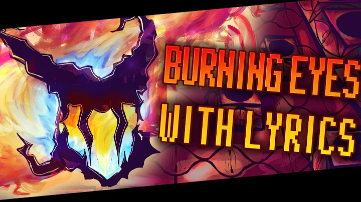 BURNING EYES WITH LYRICS | Deltarune Chapter 3 LYRICAL COVER | ft @MintAddictWolfy