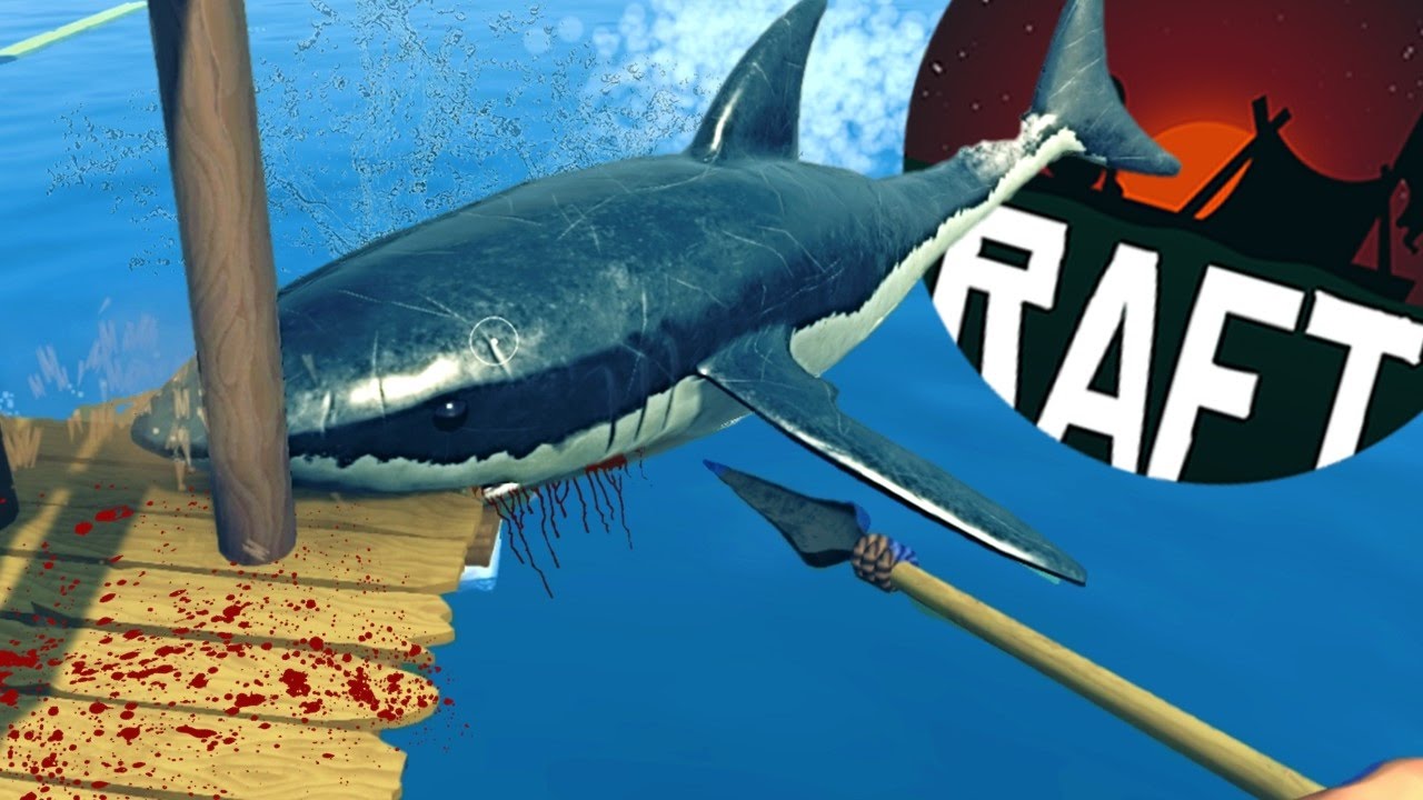TRAPPED ON A RAFT! - Raft (Funny Moments) - YouTube