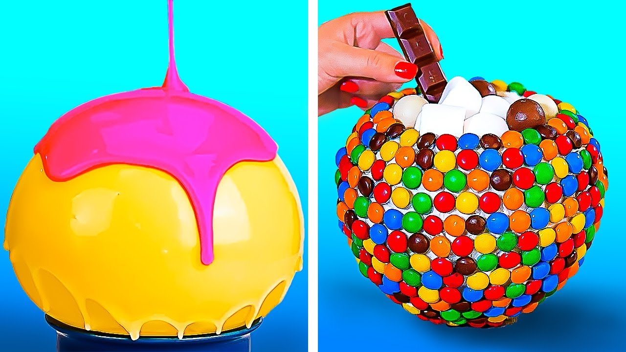 GIANT CANDY BALL! || Fantastic Dessert Ideas With Chocolate, Marshmallow And Cake