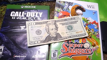 FOUND MONEY!!! DUMPSTER DIVING GAMESTOP !!! ($20 BUCKS)