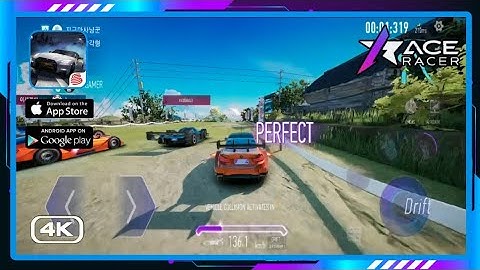 Ace Racer (Global) - Gameplay Max Graphics Setting 4K 60Fps (Android/iOS)Part 2