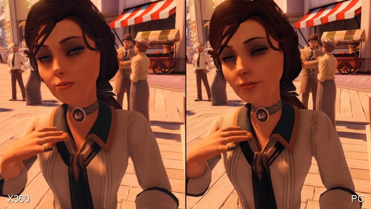 GoNintendoTweet on X: BioShock Infinite - 360/PS4/Switch/PC graphics and  FPS comparison   / X