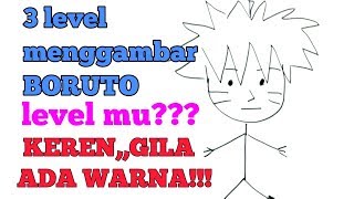 3 LEVEL cara menggambar boruto. KEREN dan MUDAH 3 LEVEL cara menggambar boruto. KEREN dan MUDAH