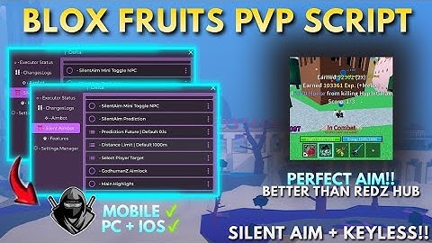 Blox Fruits - Silent Aim Script Better Than Redz Hub PVP Script *Keyless* Aimbot + Silent Aim Delta