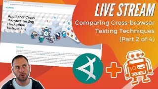 Comparing Cross-browser Testing Techniques (Part 2 of 3) - Live Stream Wealth