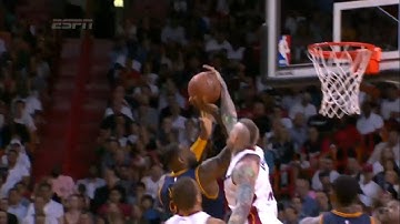 Chris Andersen blocks LeBron James | Cavaliers vs Heat | March 16, 2015 | NBA 2014-15 Season