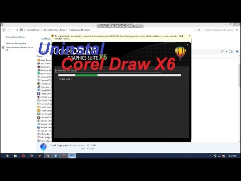 Tutorial Cara Uninstal Corel Draw X6 Eror