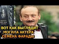 БОЛЬНО ДО СЛЕЗ! Вот как выглядит могила Семена Фарады