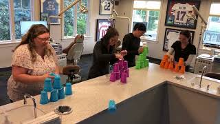 Cup Stacking Challenge!