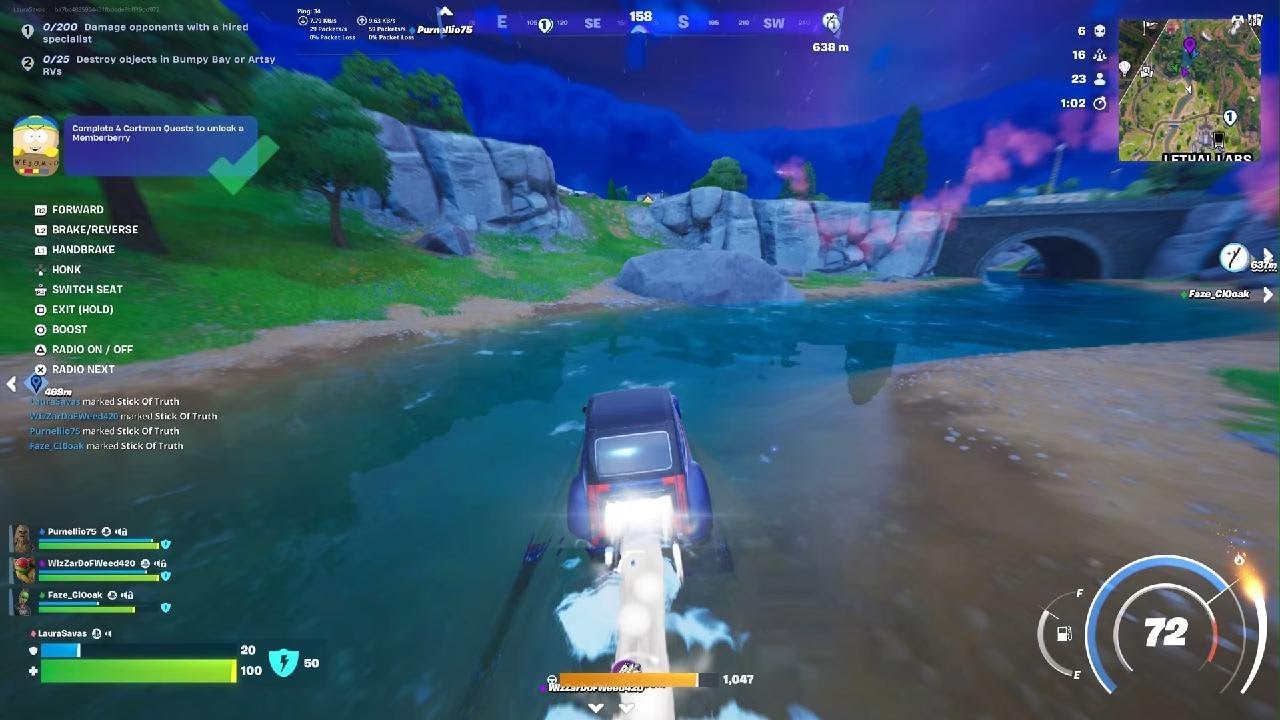 Playing Battle Royale we lost because of some weird kids spammers.