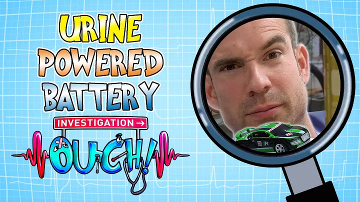 Science for kids - Urine Powered Battery | Body Parts | Experiments for kids | Operation Ouch