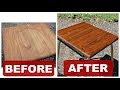 DIY Wood Refinish and Stain Removal DIY Wood Refinish and Stain Removal