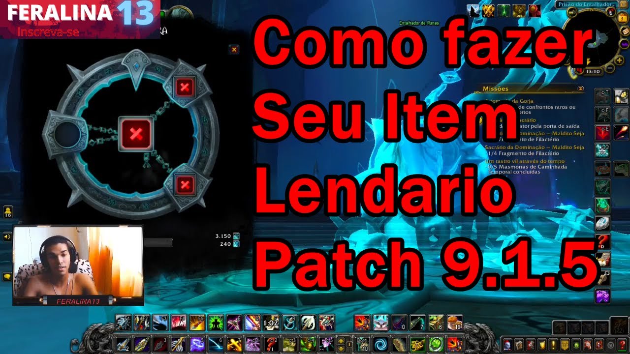Como Criar E Evoluir O Nível Do Seu Item Lendário - Wow.