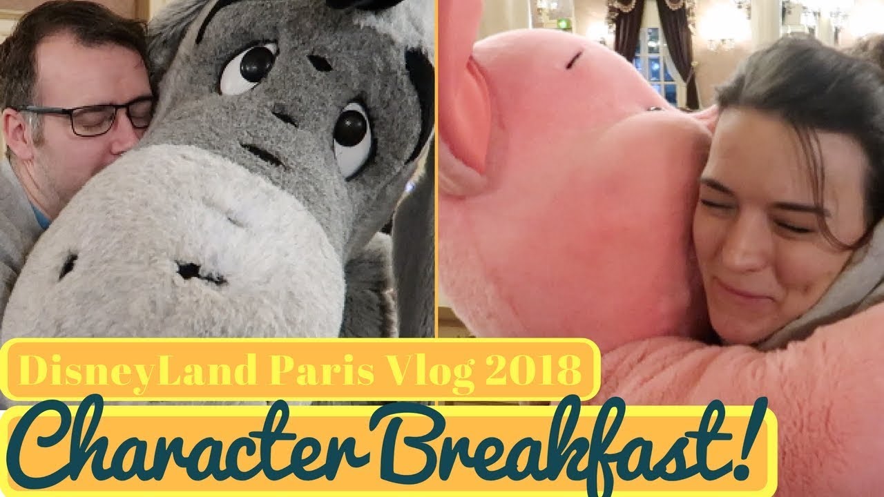 Диснейленд Париж, январь 2018 г., №7 | Завтрак с Микки и его друзьями | Krispysmore