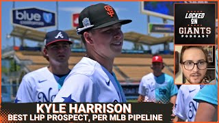 SF Giants' Kyle Harrison is baseball's best LHP prospect, per MLB Pipeline