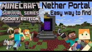 Build a nether portal without a diamond pickaxe screenshot 4