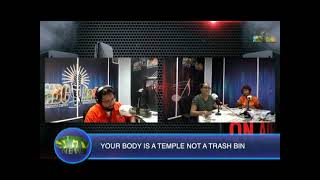 Our body is a temple, not a trash bin