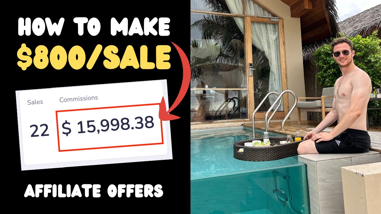How To Make $800+ Commission/sale With Affiliate Marketing