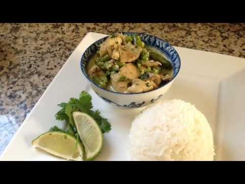 Green Chicken Curry In A Hurry