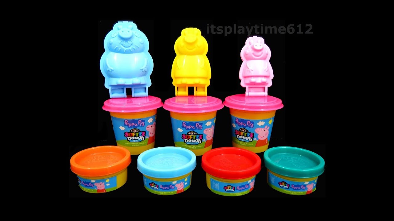 Cra-Z-Art SOFTEE Dough Pepa Mold n' Play 3D Figure Maker | Video 511