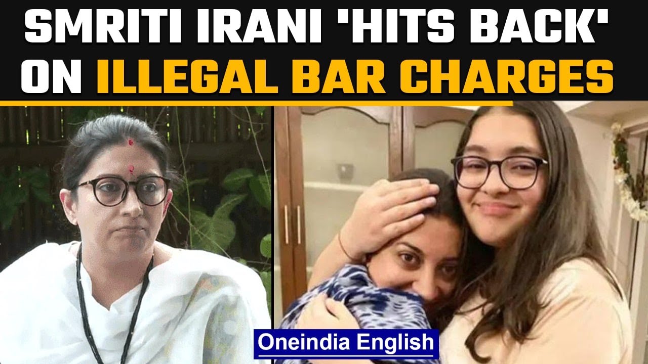 Smriti Irani denies daughter's involvement in illegal Goa bar case